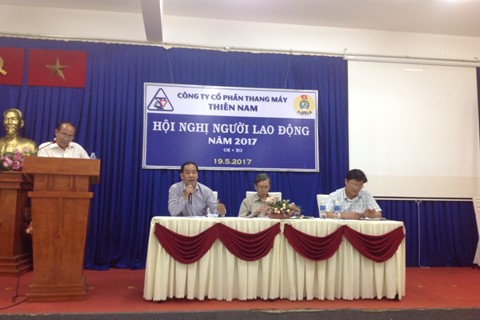 Hội nghị người Lao động 2017 được tổ chức tại Nhà Văn Hóa Lao Động quận Tân Bình